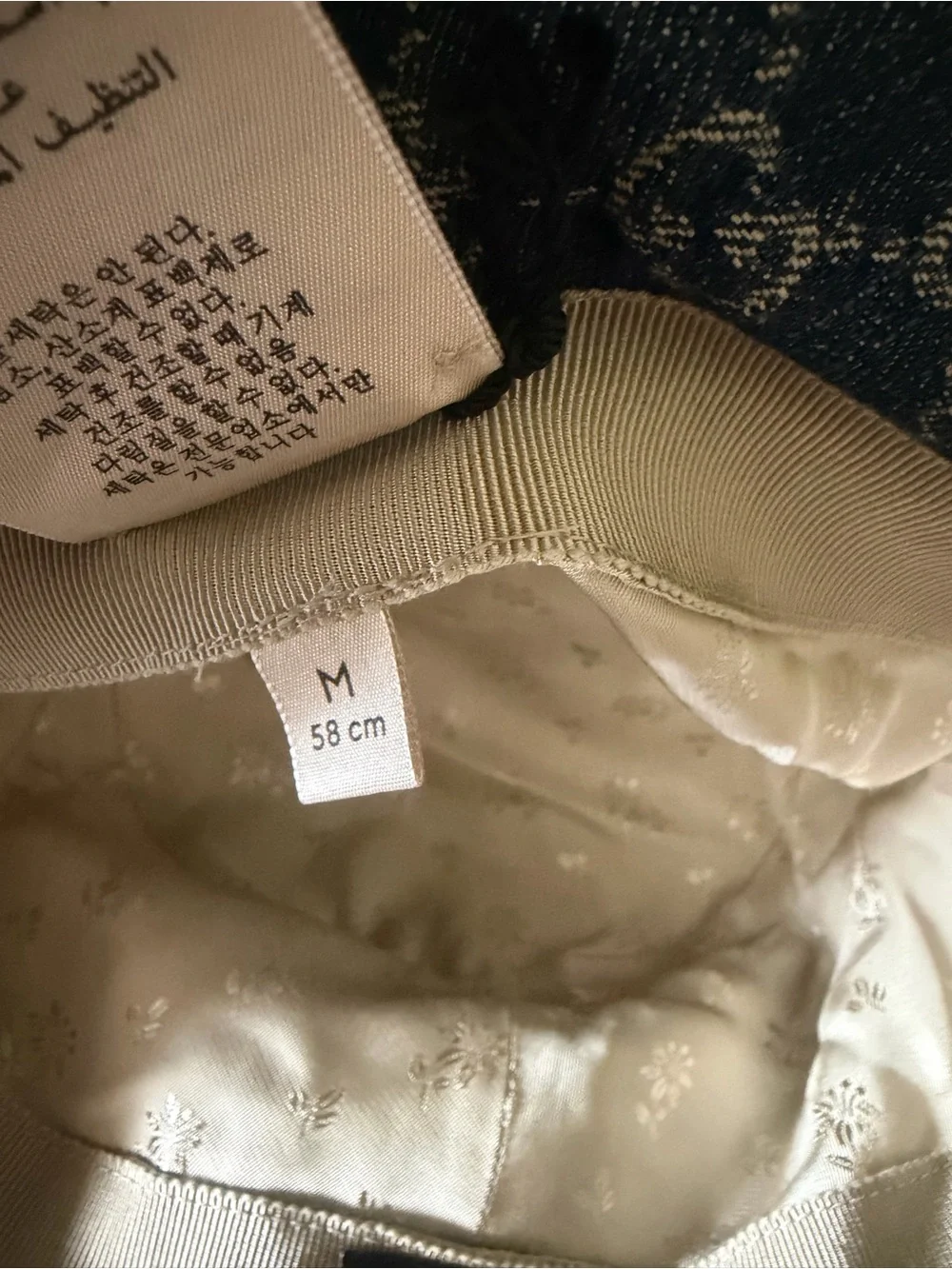 Gucci Double GG denim Bucket Hat
